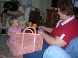 Memaw gives me toys