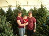 Picking out our tree
