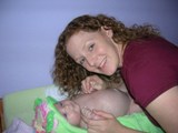 Mommy holds my hands