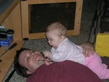 Helping Daddy work