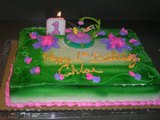 My tinkerbell cake