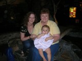Photos by the koi pond